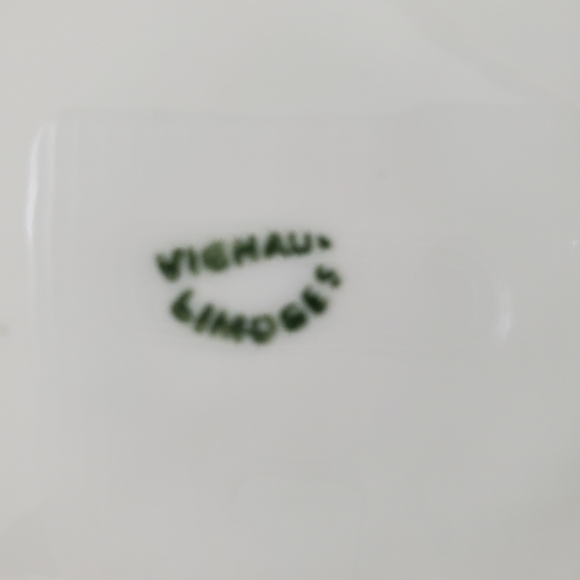 Vienaud Limoges Small Serving Plate with 24kt gold trim modern-looking - Picture 8 of 11